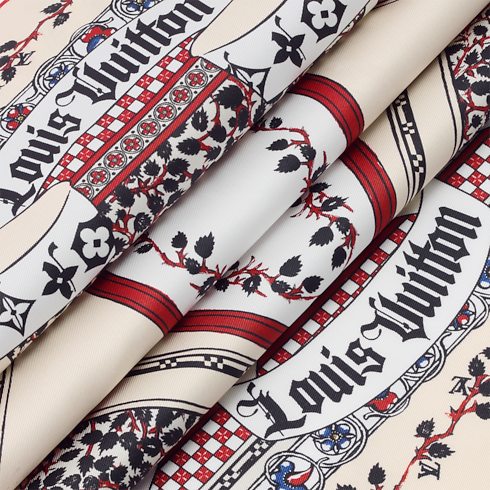 LV Medieval Flowers Carré 90 S00 Damen Accessoires Seidentücher und Bandeaus | LOUIS VUITTON (Zoom)