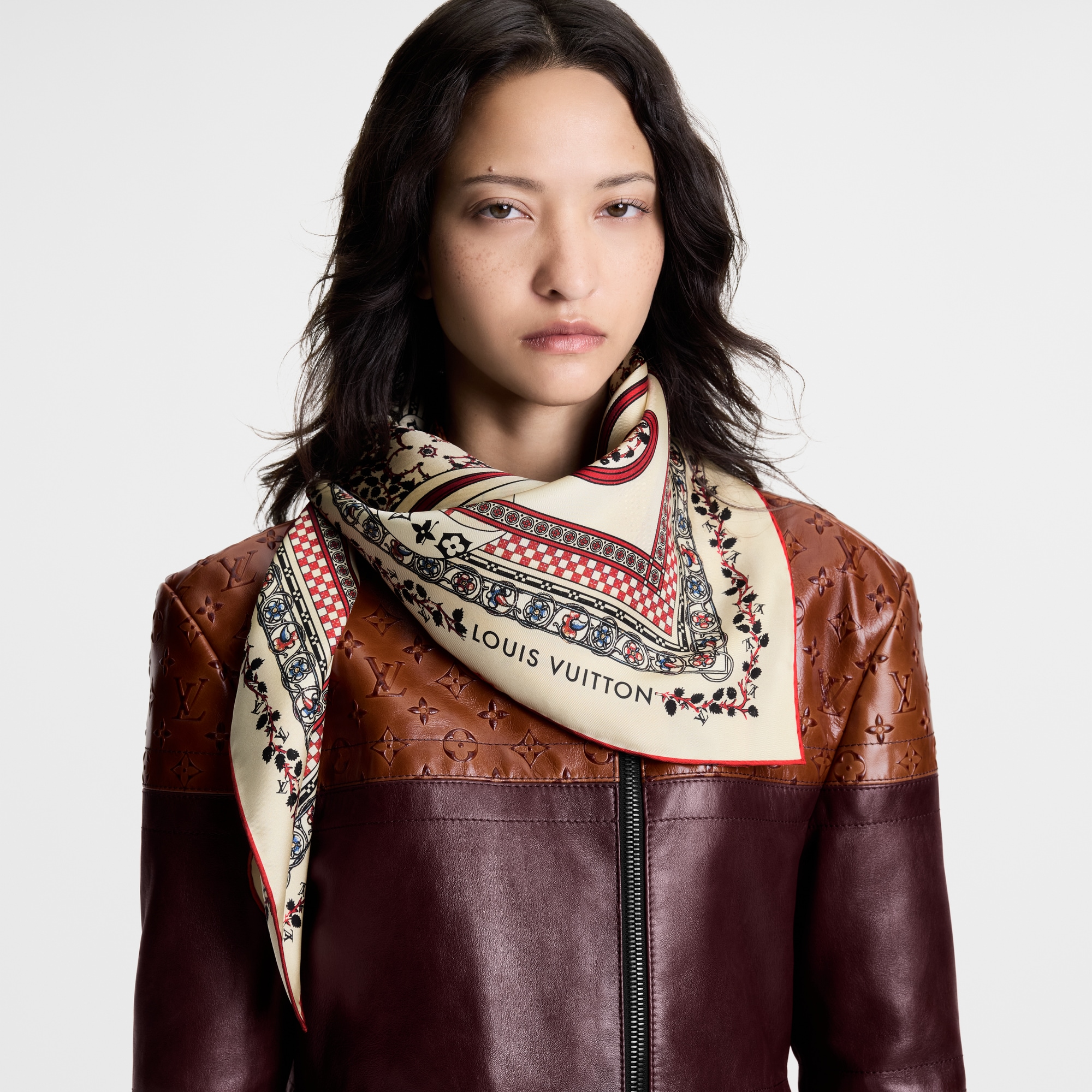 LV Medieval Flowers Carré 90 S00 Damen Accessoires Seidentücher und Bandeaus | LOUIS VUITTON (Zoom)