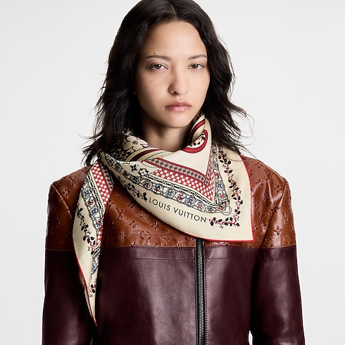 LV Medieval Flowers Carré 90 S00 Damen Accessoires Seidentücher und Bandeaus | LOUIS VUITTON (Zoom)