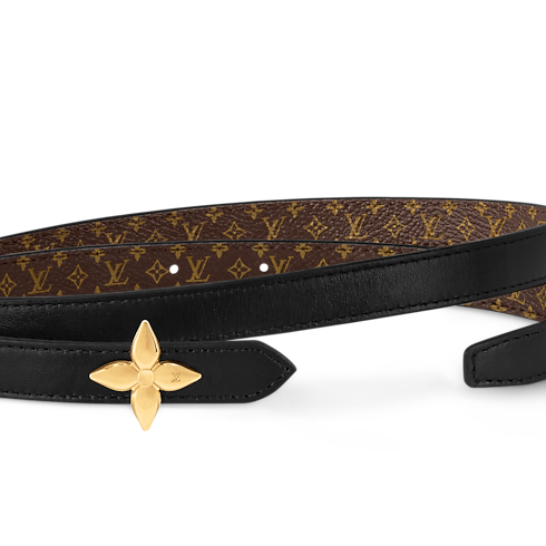 LV Mini Flowergram Wendegürtel 15 mm Damen Accessoires Gürtel | LOUIS VUITTON (Zoom)