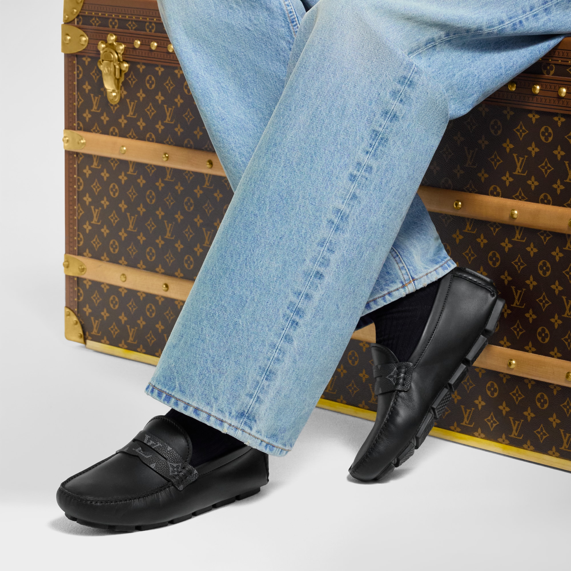 LV Monza Mokassin  Herren Schuhe Loafers und Mokassins | LOUIS VUITTON (Zoom)