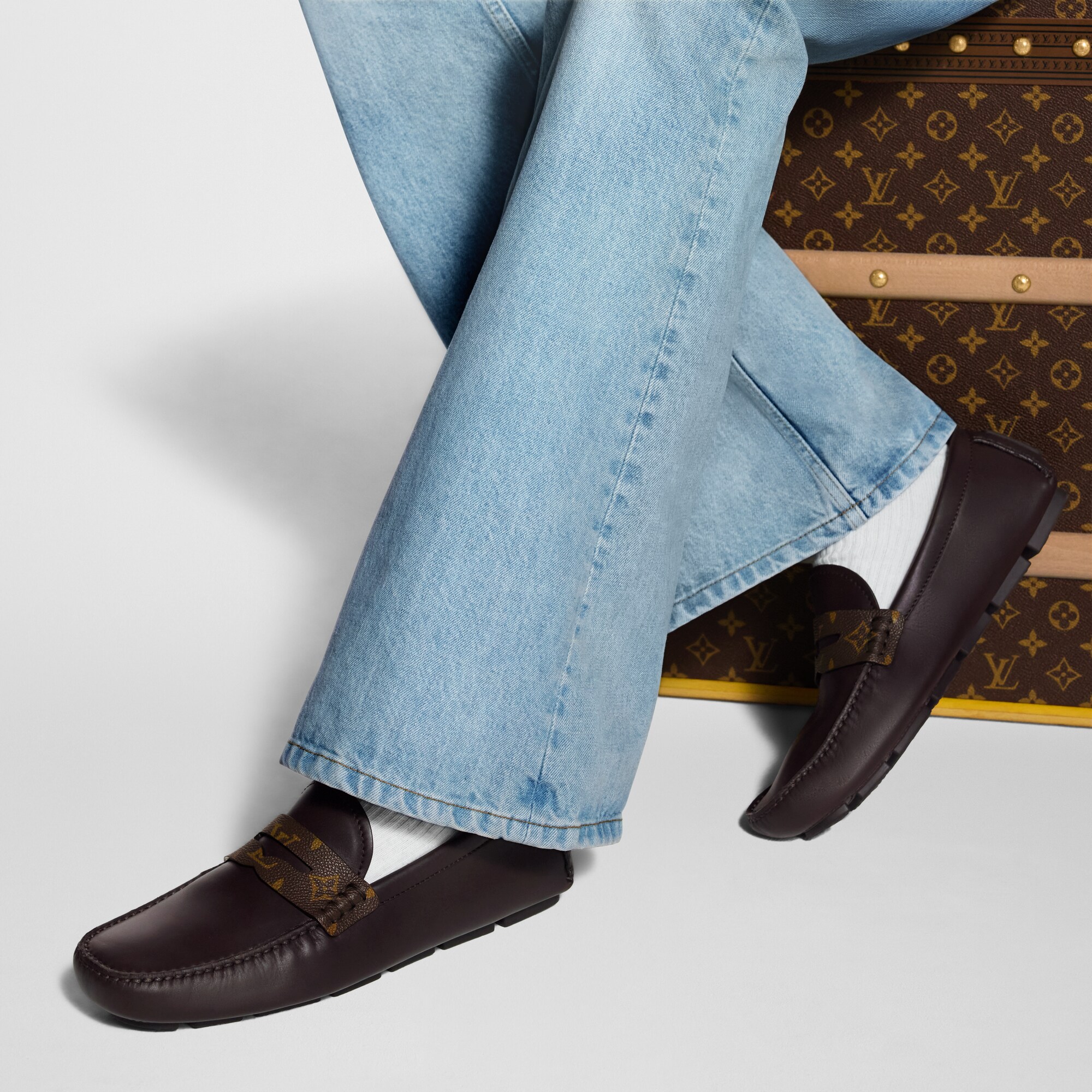 LV Monza Mokassin  Herren Schuhe Loafers und Mokassins | LOUIS VUITTON (Zoom)