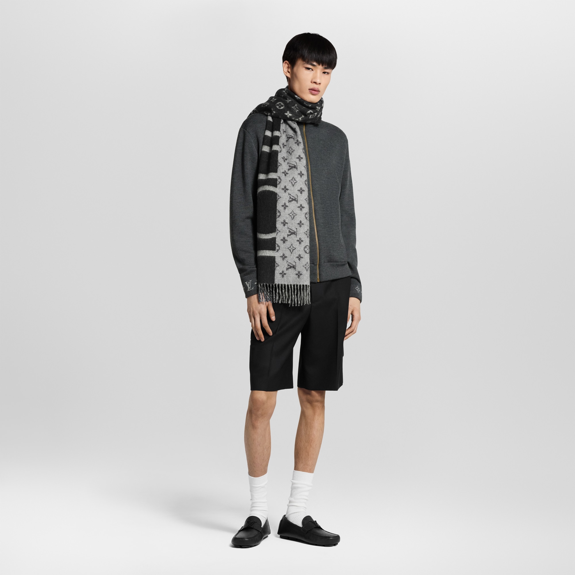 LV Monza Taiga Mokassin  Herren Schuhe Loafers und Mokassins | LOUIS VUITTON (Zoom)
