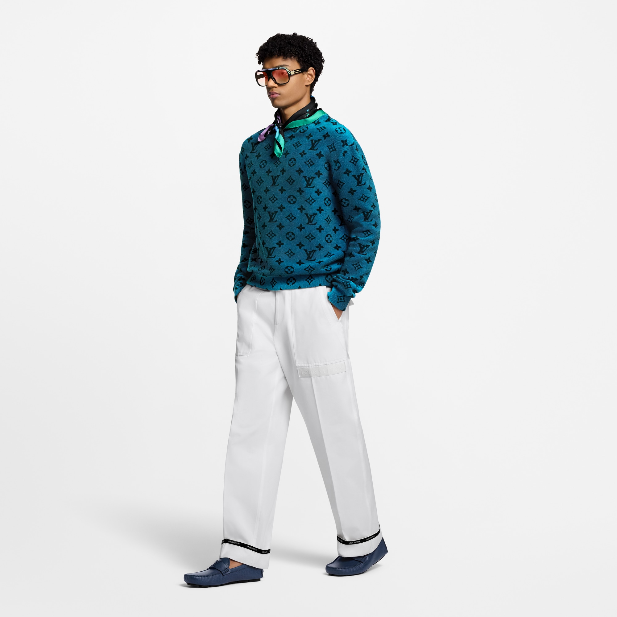 LV Monza Taiga Mokassin  Herren Schuhe Loafers und Mokassins | LOUIS VUITTON (Zoom)