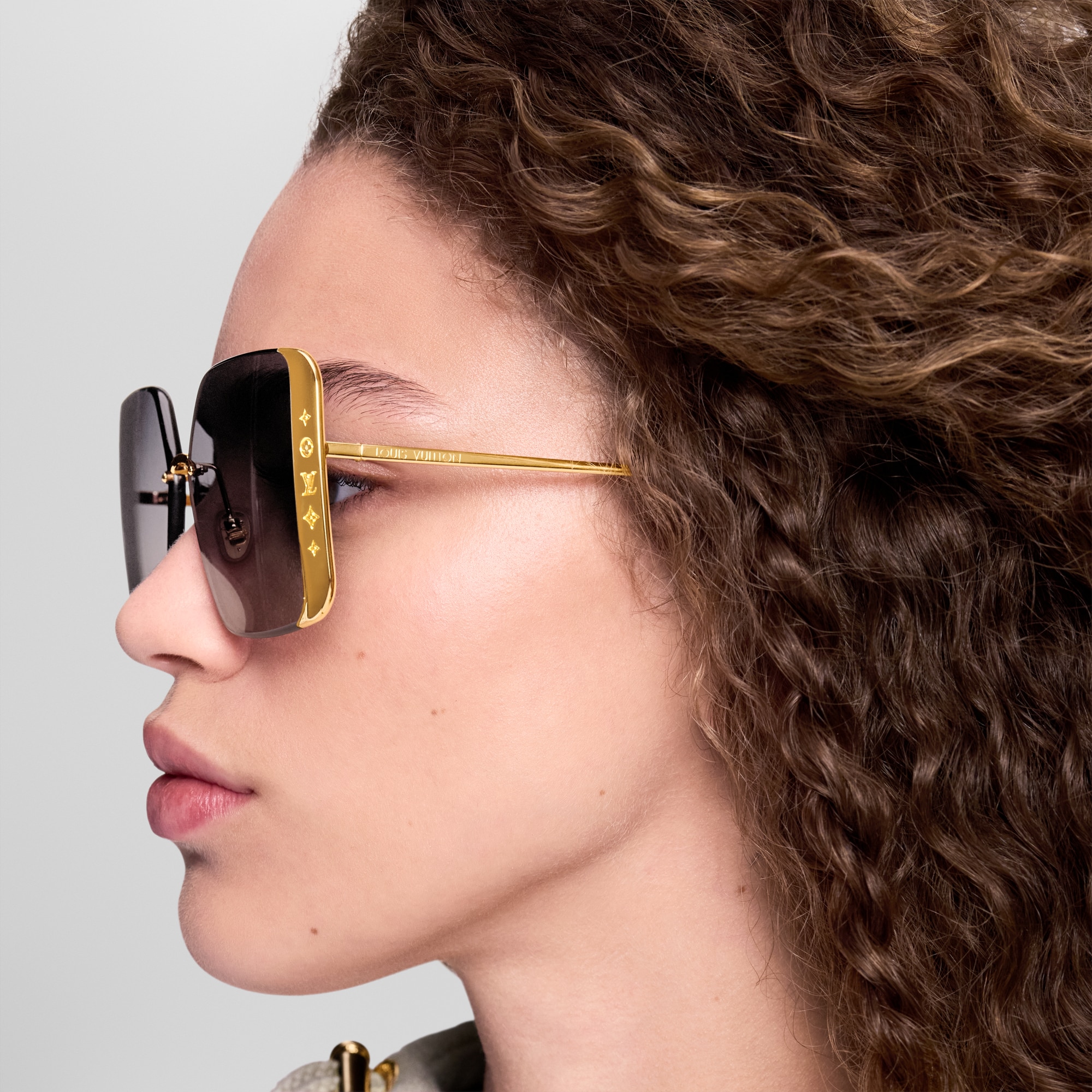 LV Moon Metal Square Sonnenbrille S00 Damen Accessoires Sonnenbrillen | LOUIS VUITTON (Zoom)
