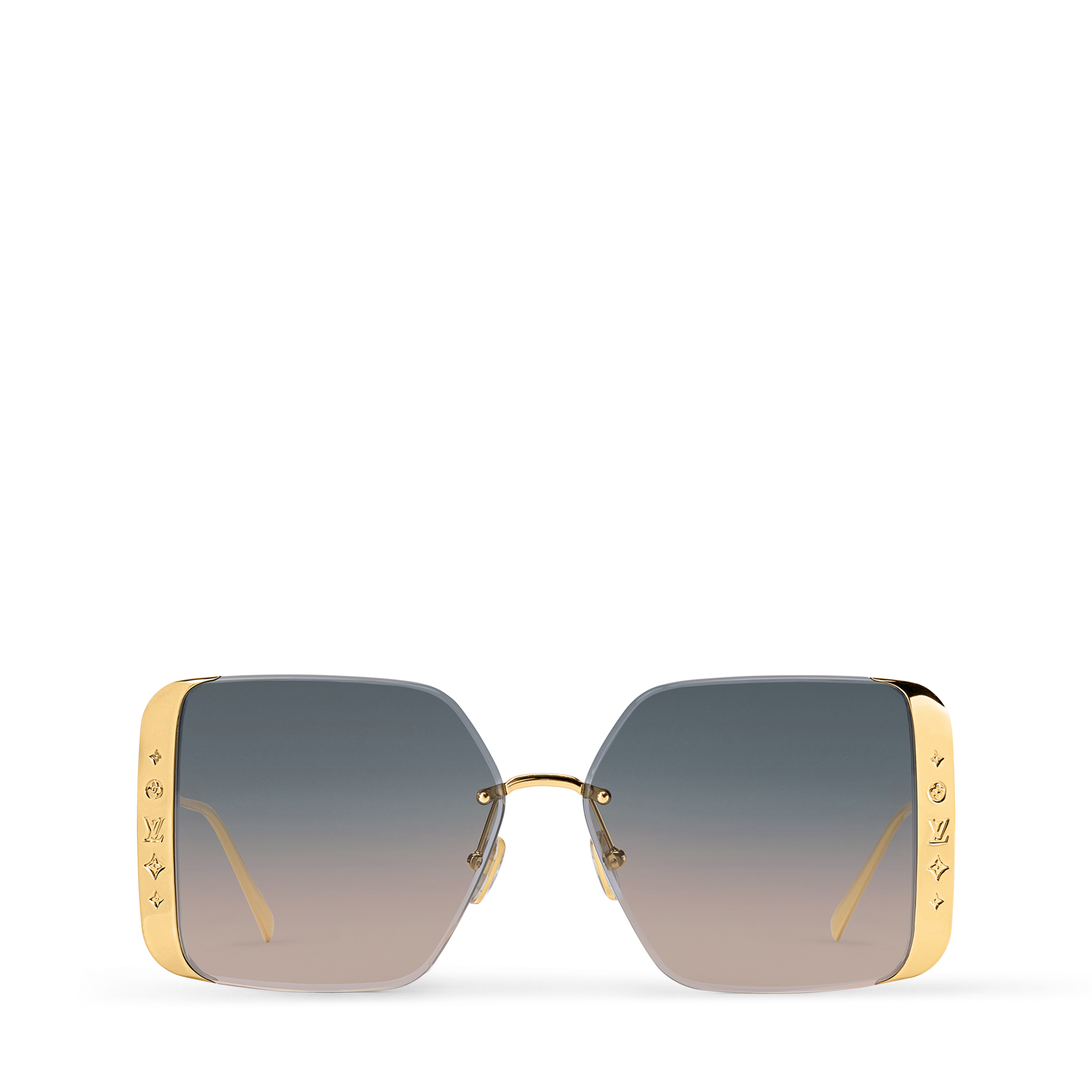 LV Moon Metal Square Sonnenbrille S00 Damen Accessoires Sonnenbrillen | LOUIS VUITTON (Zoom)