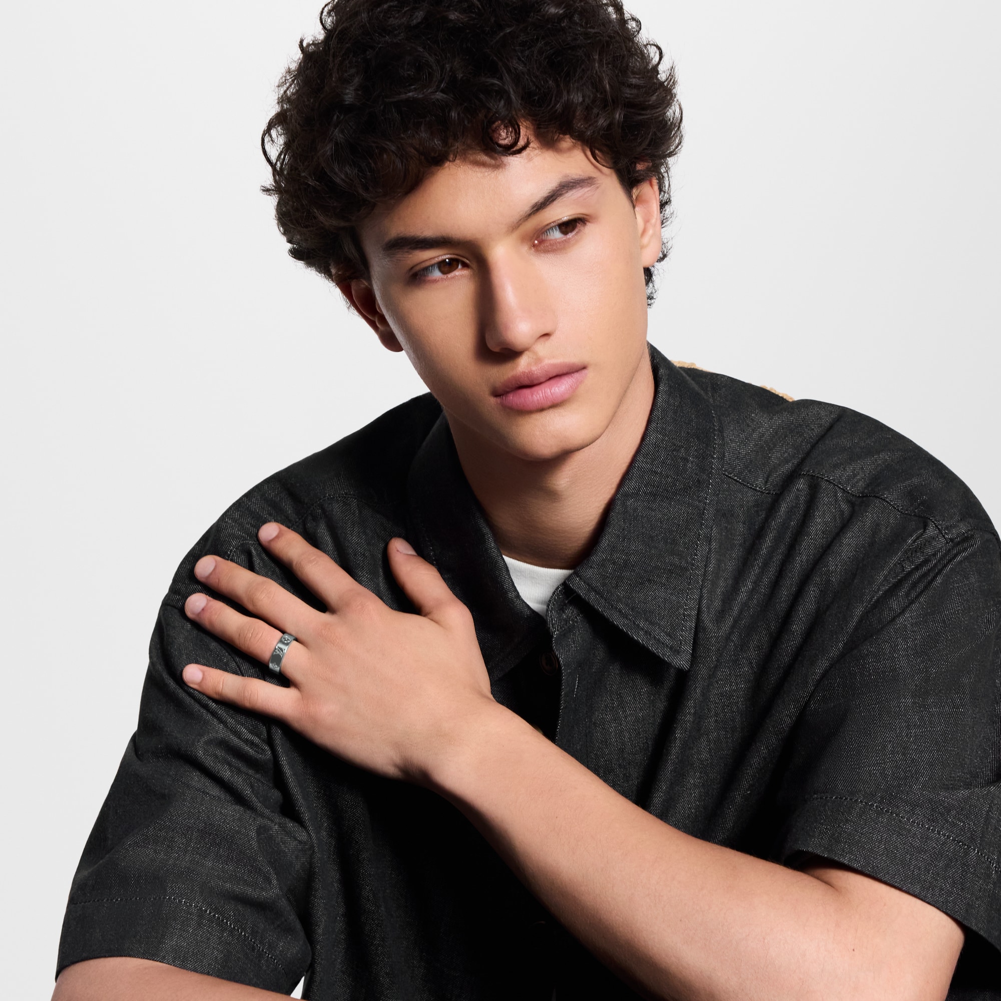 LV Mosaic Thin Ring S00 Herren Modeschmuck Ringe | LOUIS VUITTON (Zoom)