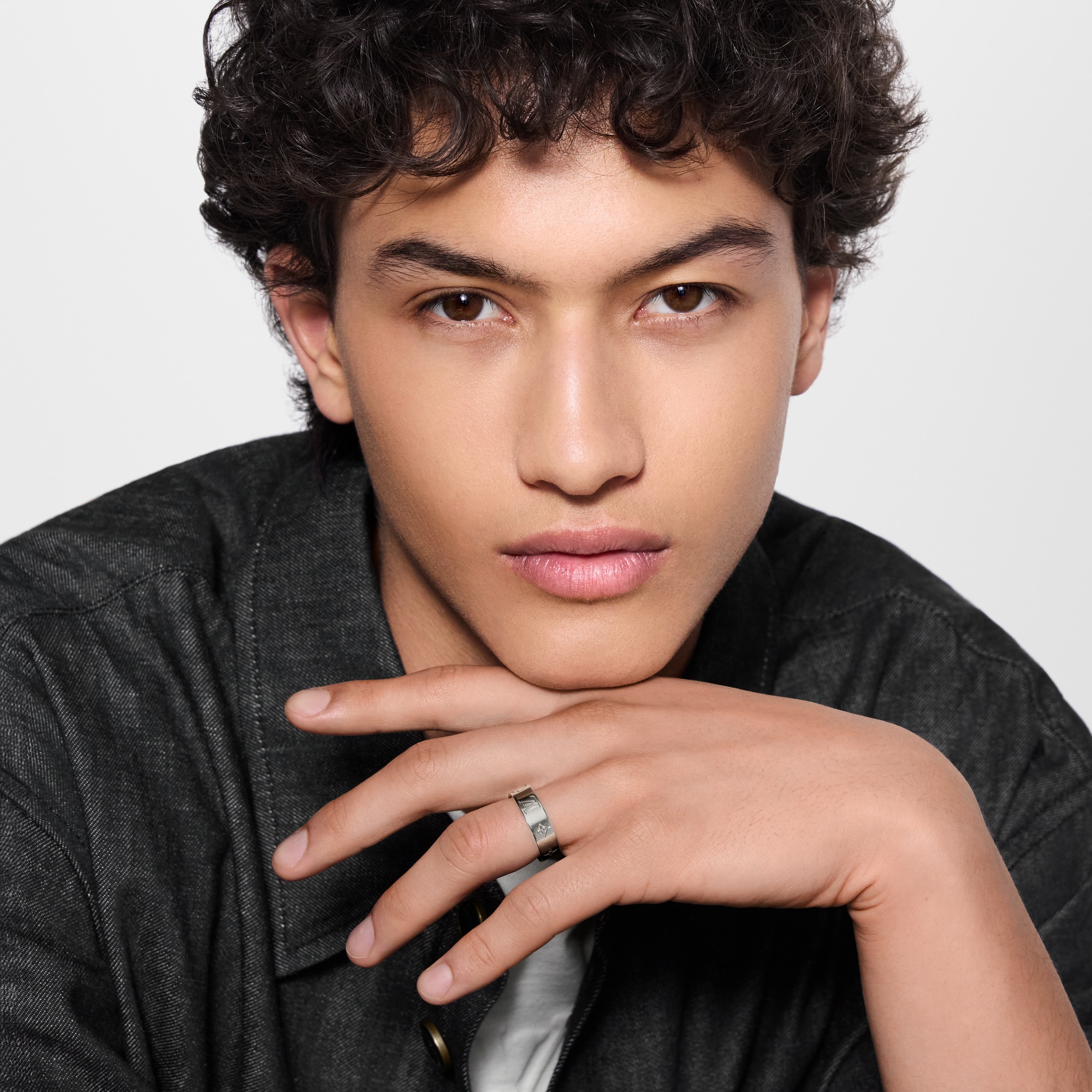 LV Mosaic Thin Ring S00 Herren Modeschmuck Ringe | LOUIS VUITTON (Zoom)