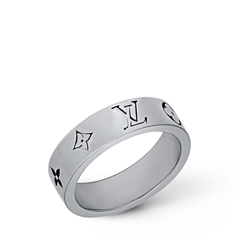 LV Mosaic Thin Ring S00 Herren Modeschmuck Ringe | LOUIS VUITTON (Zoom)