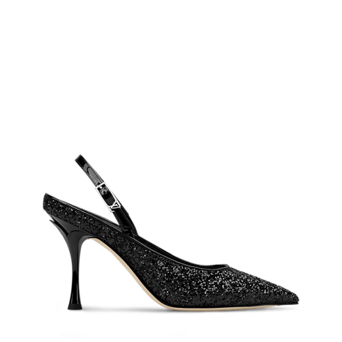 LV MyWay Slingback Pumps side view
