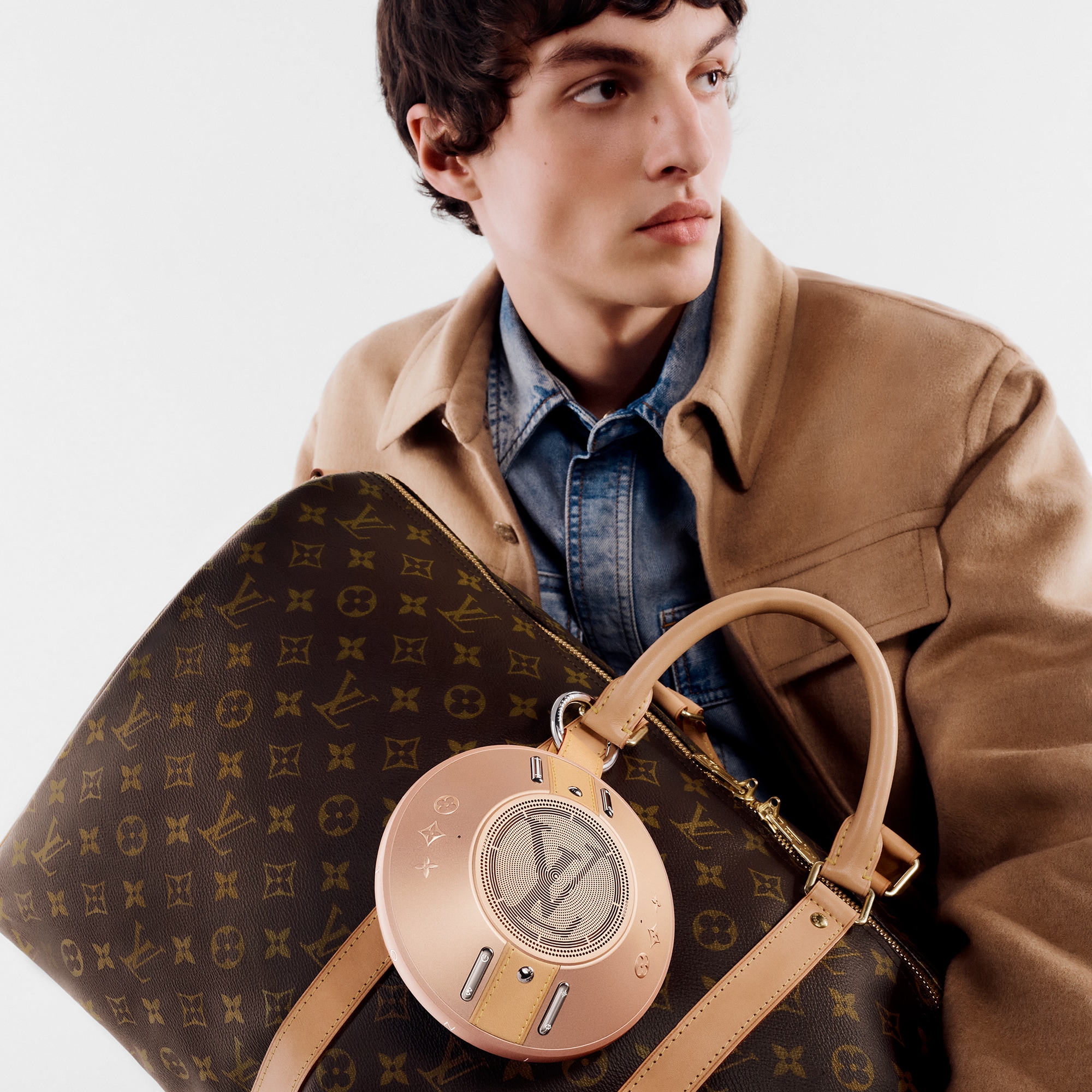 LV Nanogram Copper Lautsprecher  Les Extraordinaires Haute Horlogerie Audio Objects & Smartwatches | LOUIS VUITTON (Zoom)