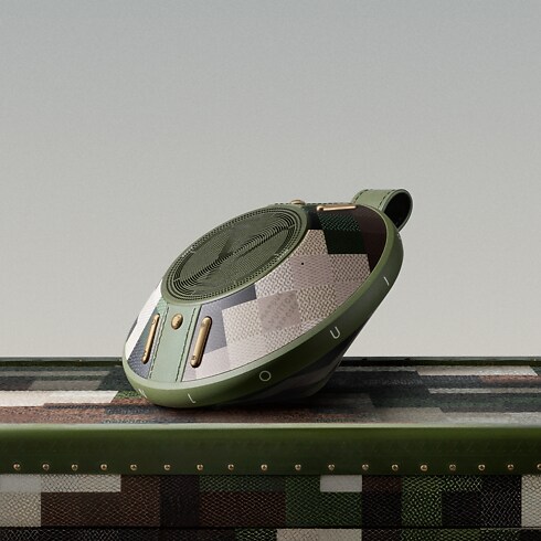 LV Nanogram Damoflage Lautsprecher Les Extraordinaires Haute Horlogerie Audio Objects & Smartwatches | LOUIS VUITTON (Zoom)