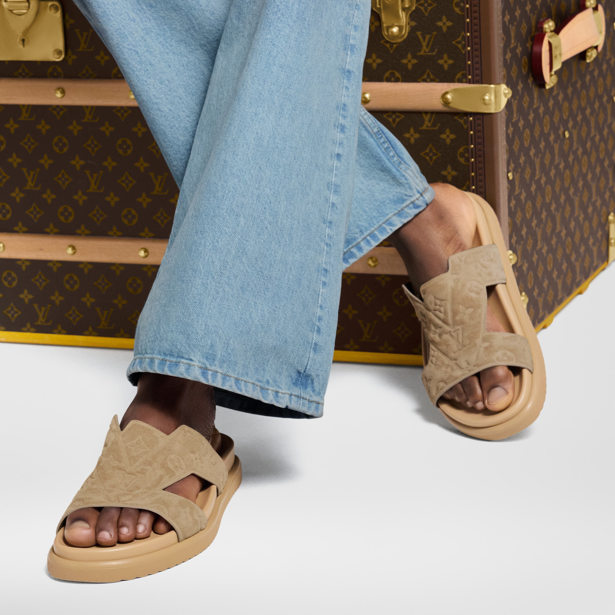 LV Oasis Pantolette  Herren Schuhe Sandalen | LOUIS VUITTON (Zoom)