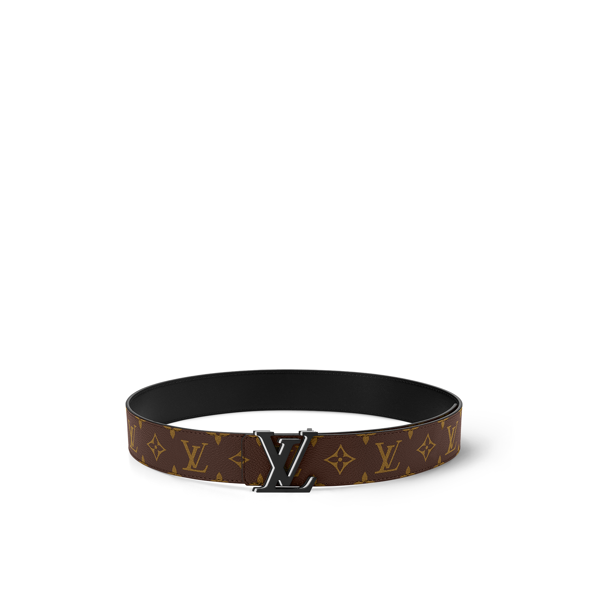 LV Optic Wendegürtel 40 mm Monogram Macassar Canvas - Accessoires 