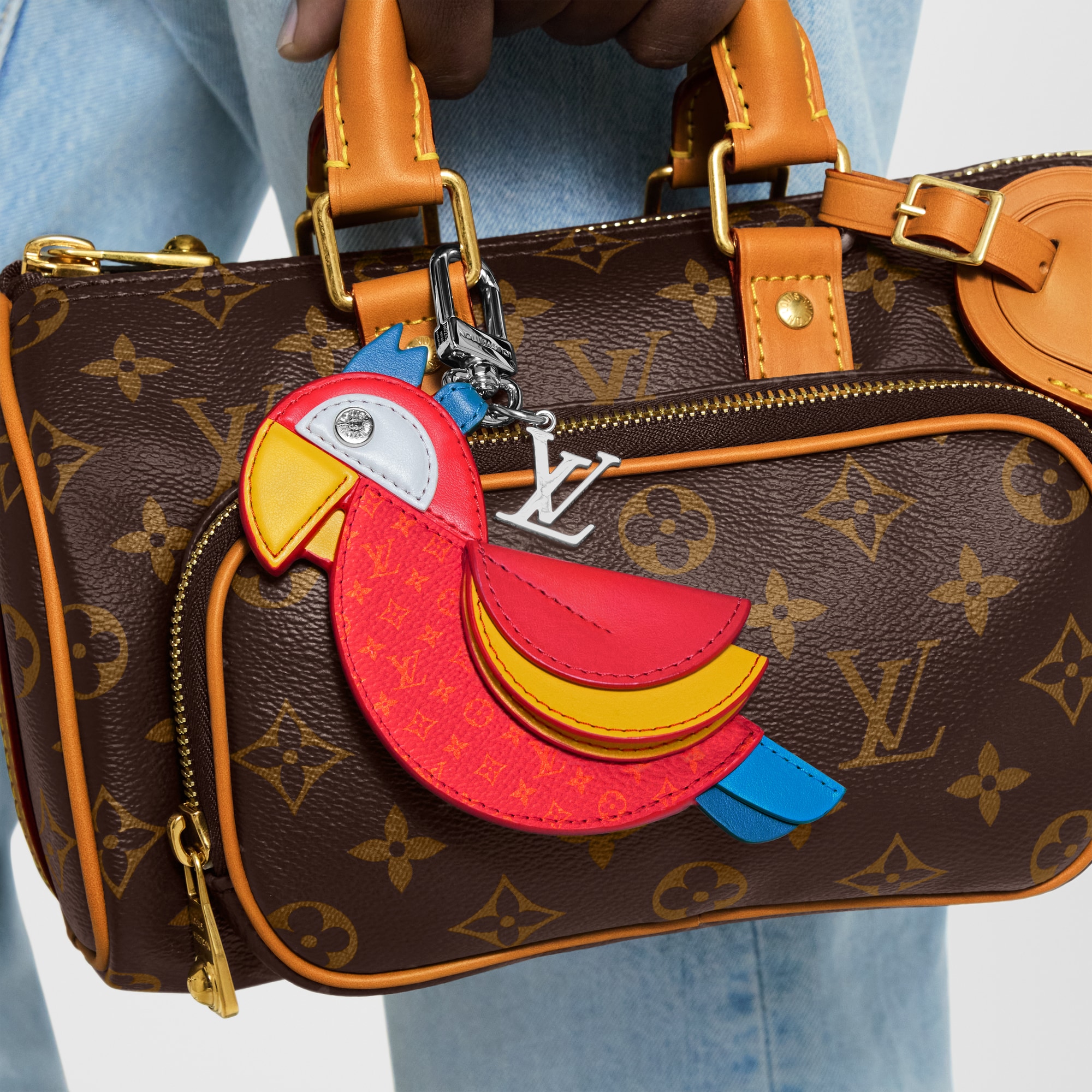 LV Parrot Taschenschmuck S00 Herren Accessoires Schlüsselanhänger und Taschenschmuck | LOUIS VUITTON (Zoom)