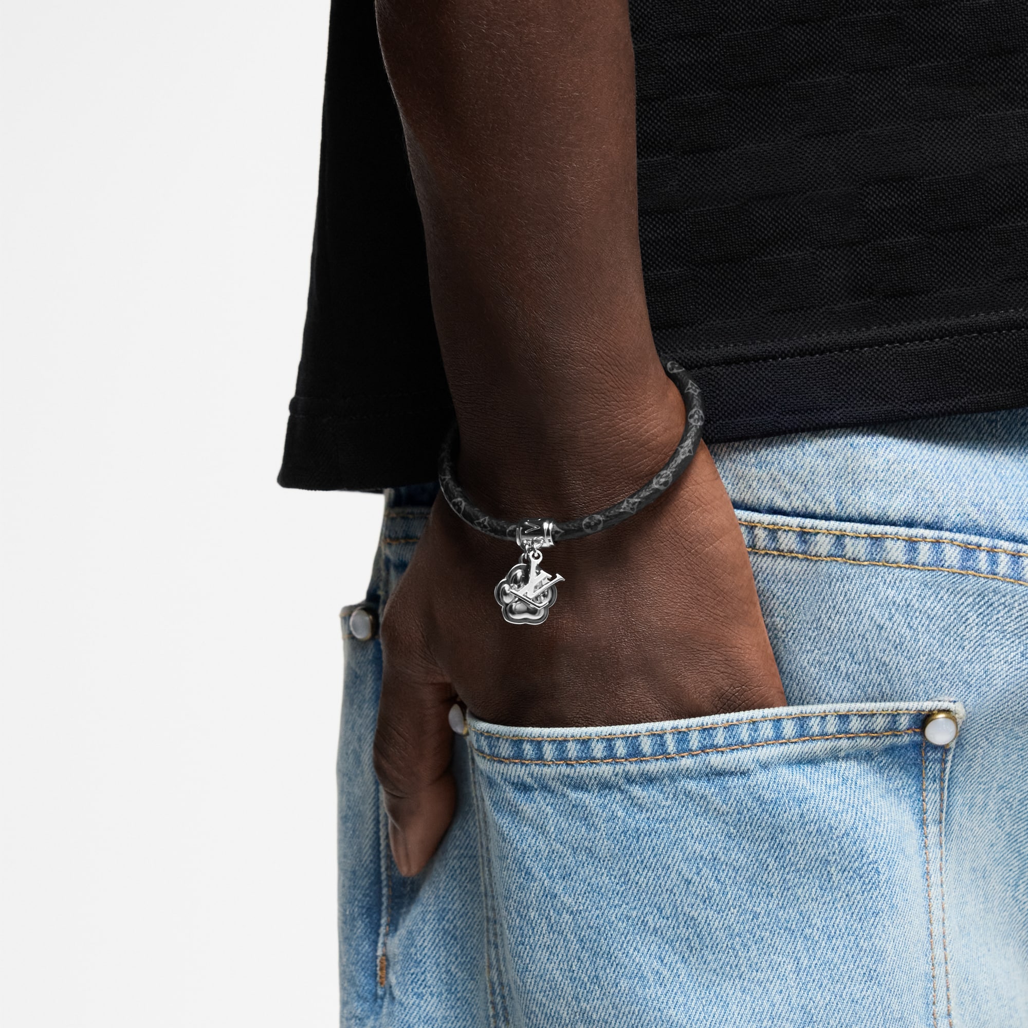 LV Paw Armband Monogram Canvas Herren Modeschmuck Armbänder | LOUIS VUITTON (Zoom)