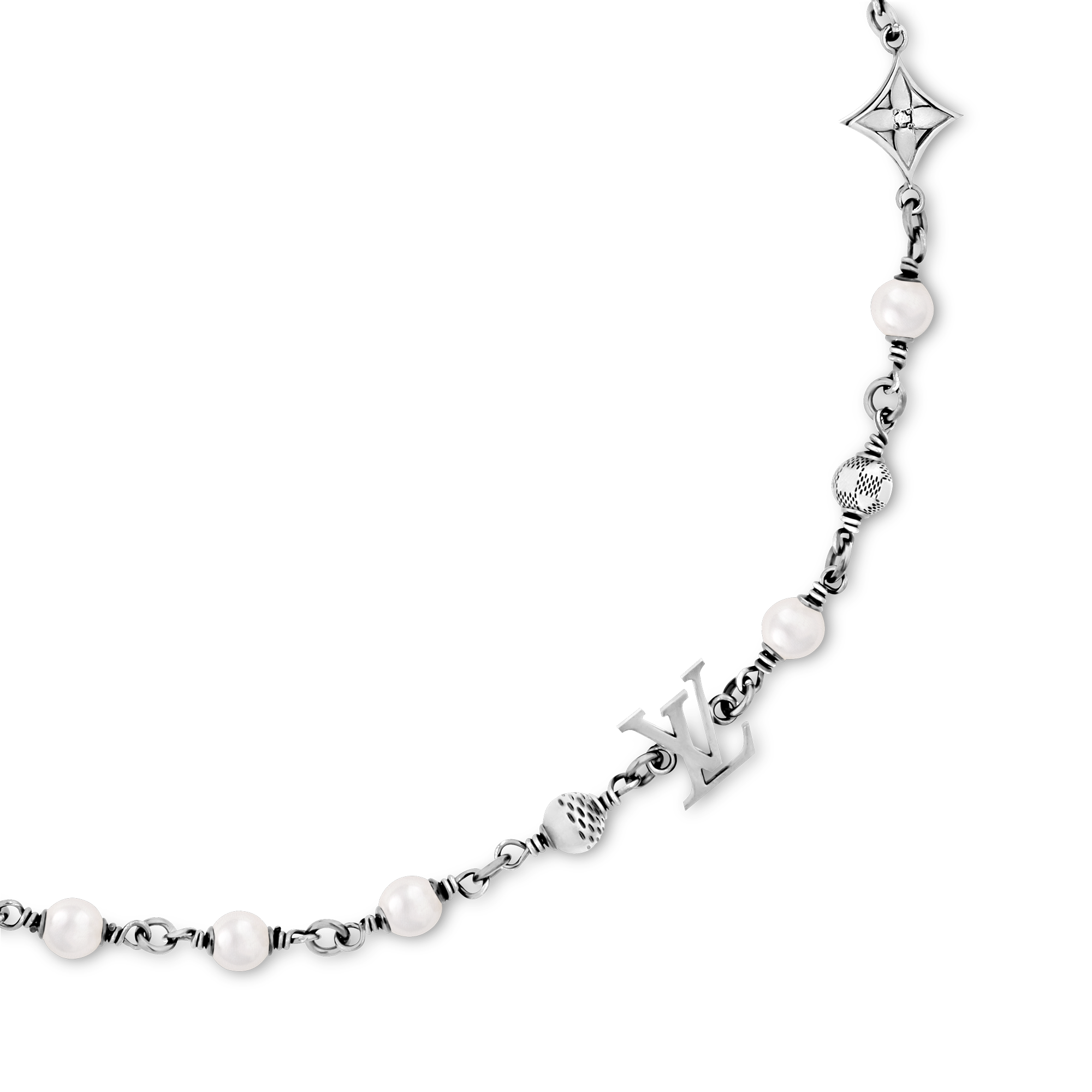 LV Pearls Halskette S00 Herren Modeschmuck Halsketten und Anhänger | LOUIS VUITTON (Zoom)