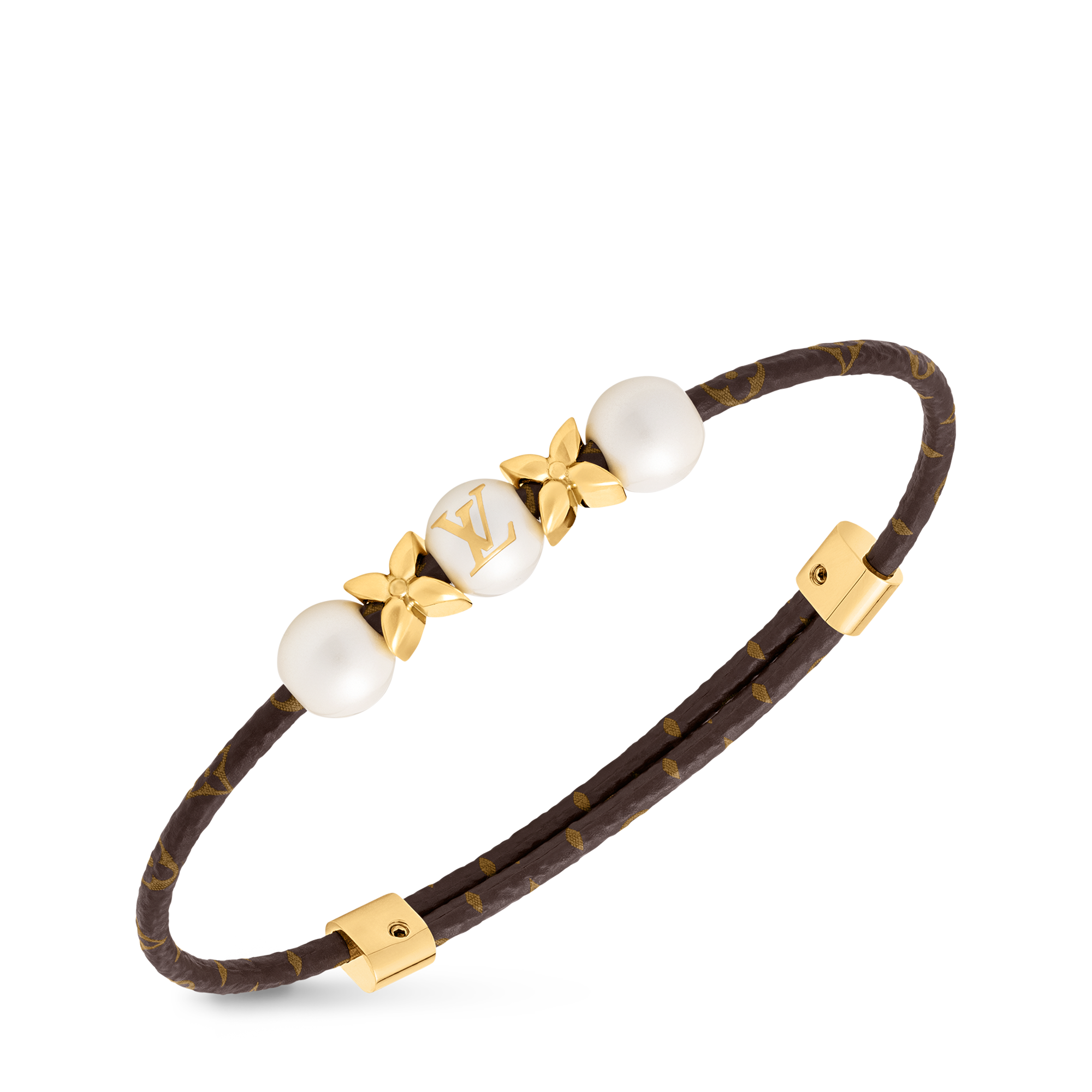 LV Pearls Mix Armband Andere Lederarten Damen Modeschmuck Alle Modeschmuckstücke | LOUIS VUITTON (Zoom)