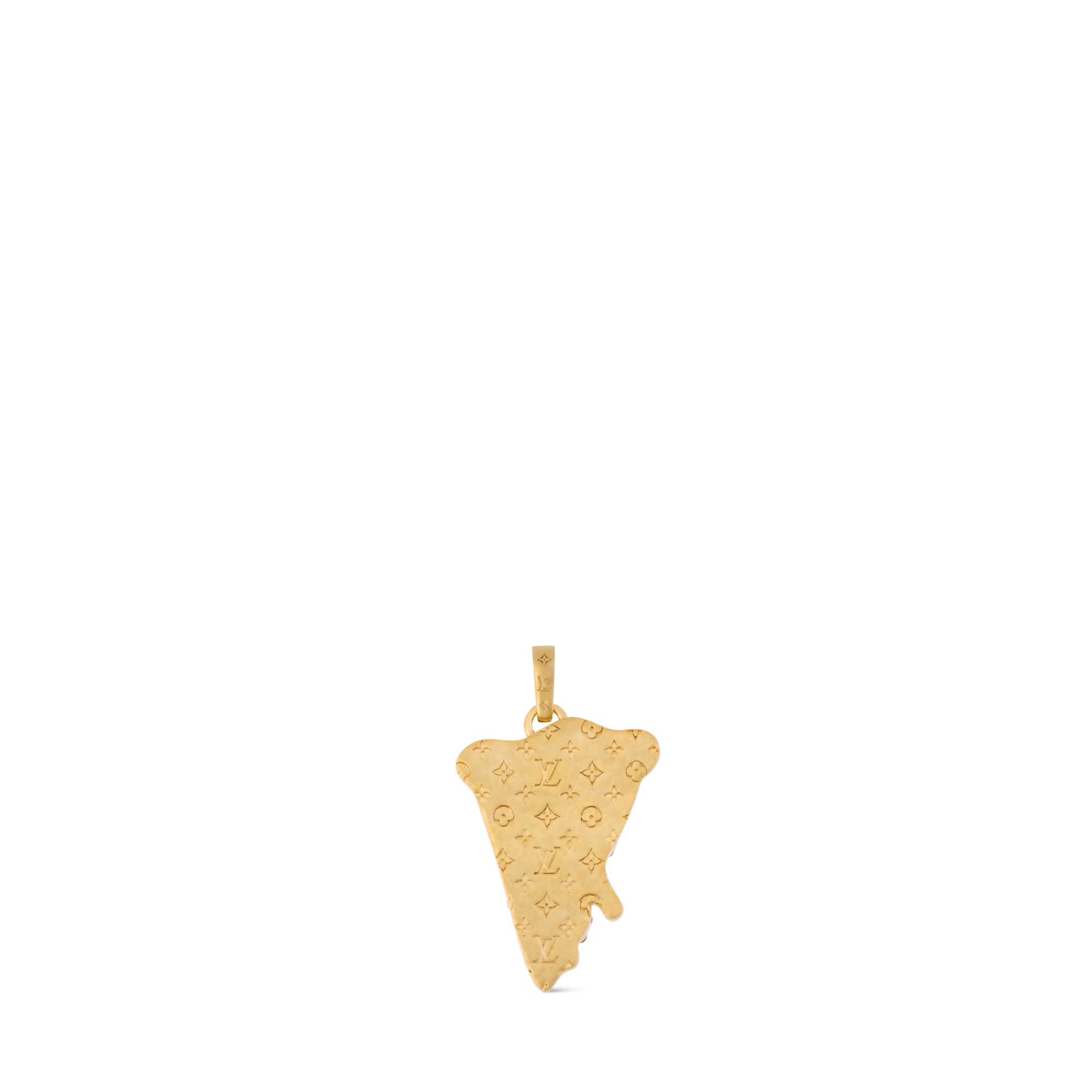 LV Pizza mittelgroßer Anhänger S00 Herren Modeschmuck Halsketten und Anhänger | LOUIS VUITTON (Zoom)