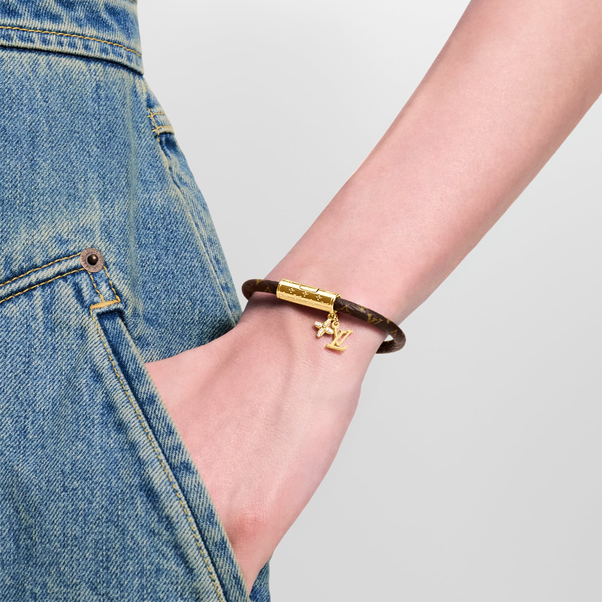 LV Push Armband Monogram Canvas Damen Modeschmuck Alle Modeschmuckstücke | LOUIS VUITTON (Zoom)