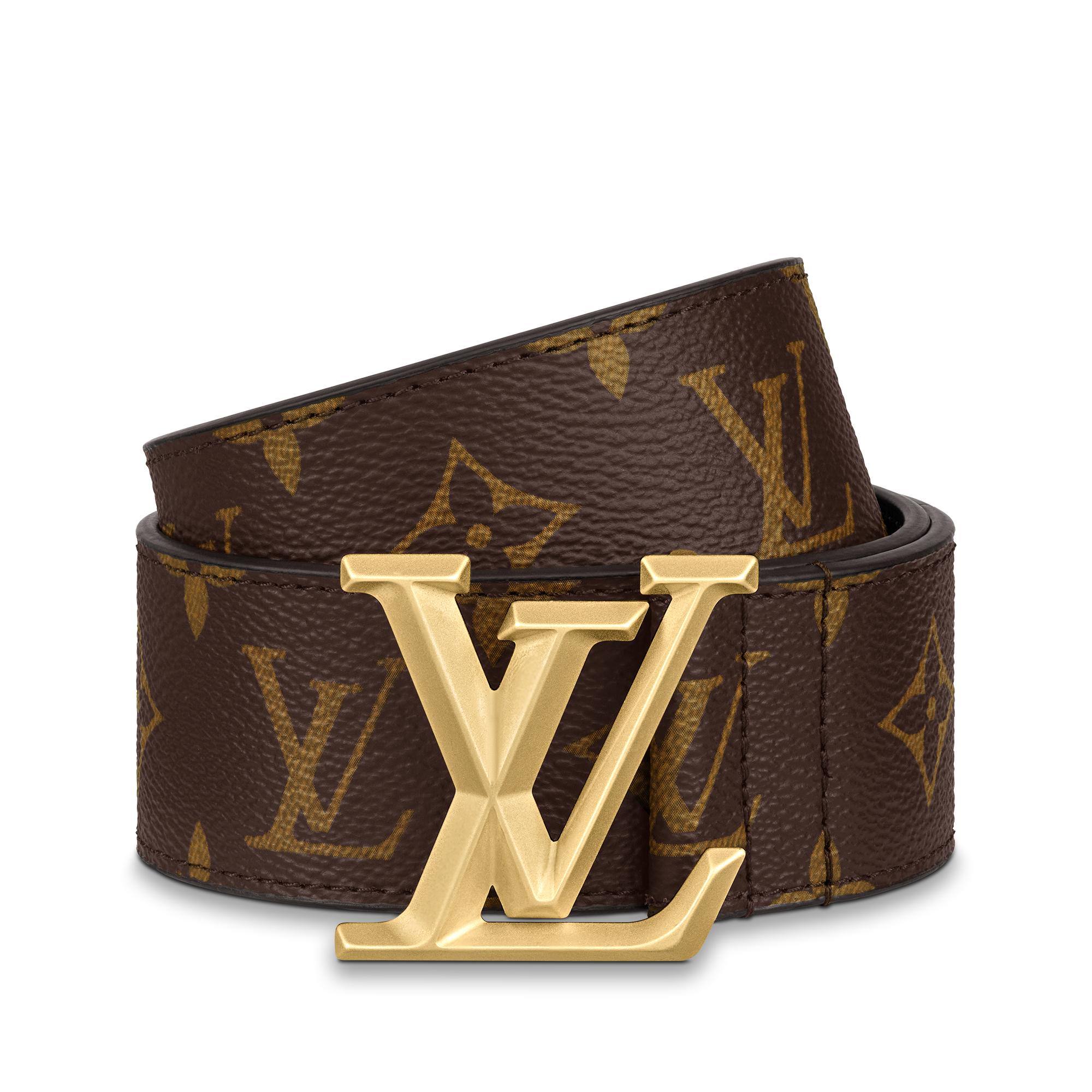 LV Pyramide Gürtel 40 mm Monogram Canvas Herren Accessoires Gürtel | LOUIS VUITTON (Zoom)