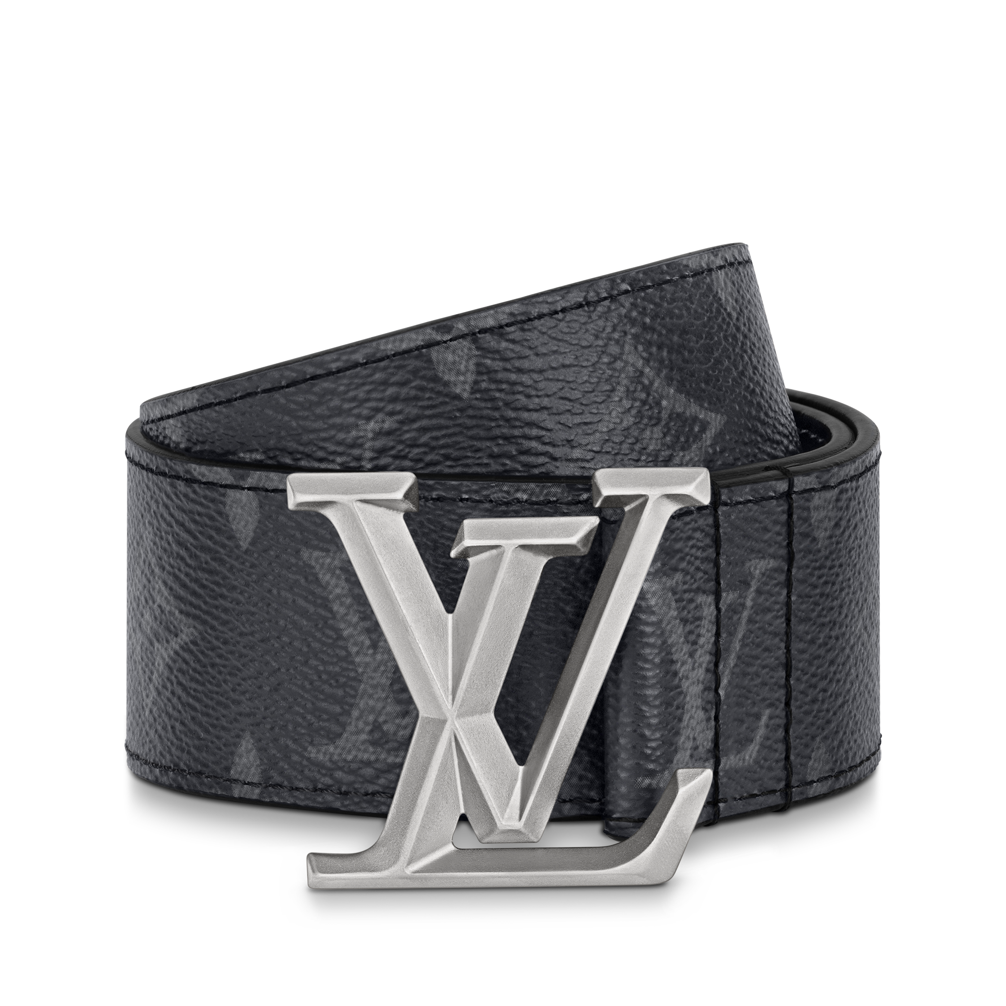 LV Pyramide Gürtel 40 mm Monogram Eclipse Canvas Herren Accessoires Neuheiten | LOUIS VUITTON (Zoom)