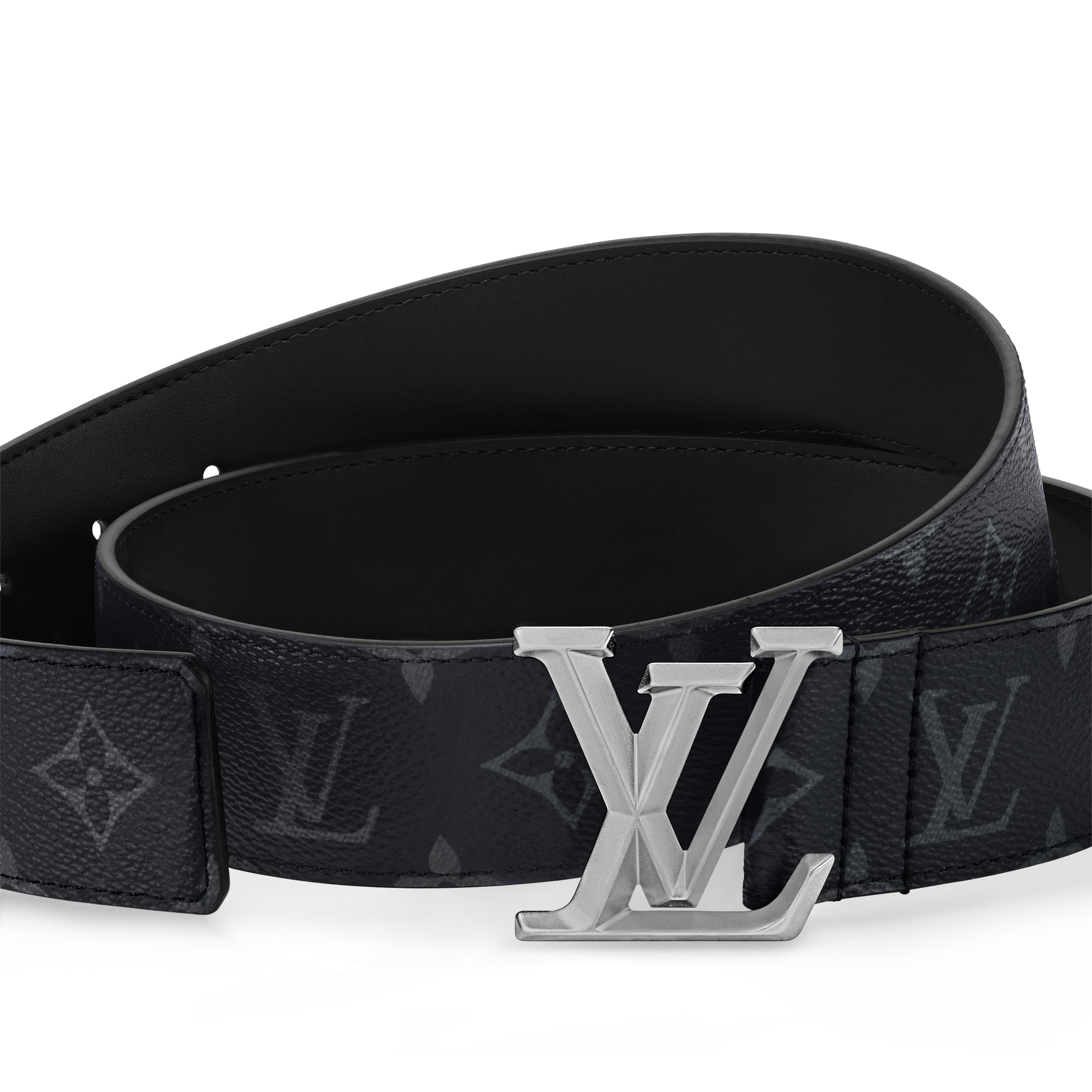 LV Pyramide Gürtel 40 mm Monogram Eclipse Canvas Herren Accessoires Neuheiten | LOUIS VUITTON (Zoom)