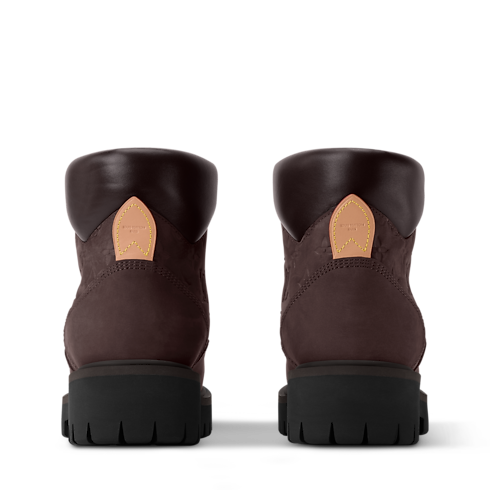 LV Remix Ankle Boot back view