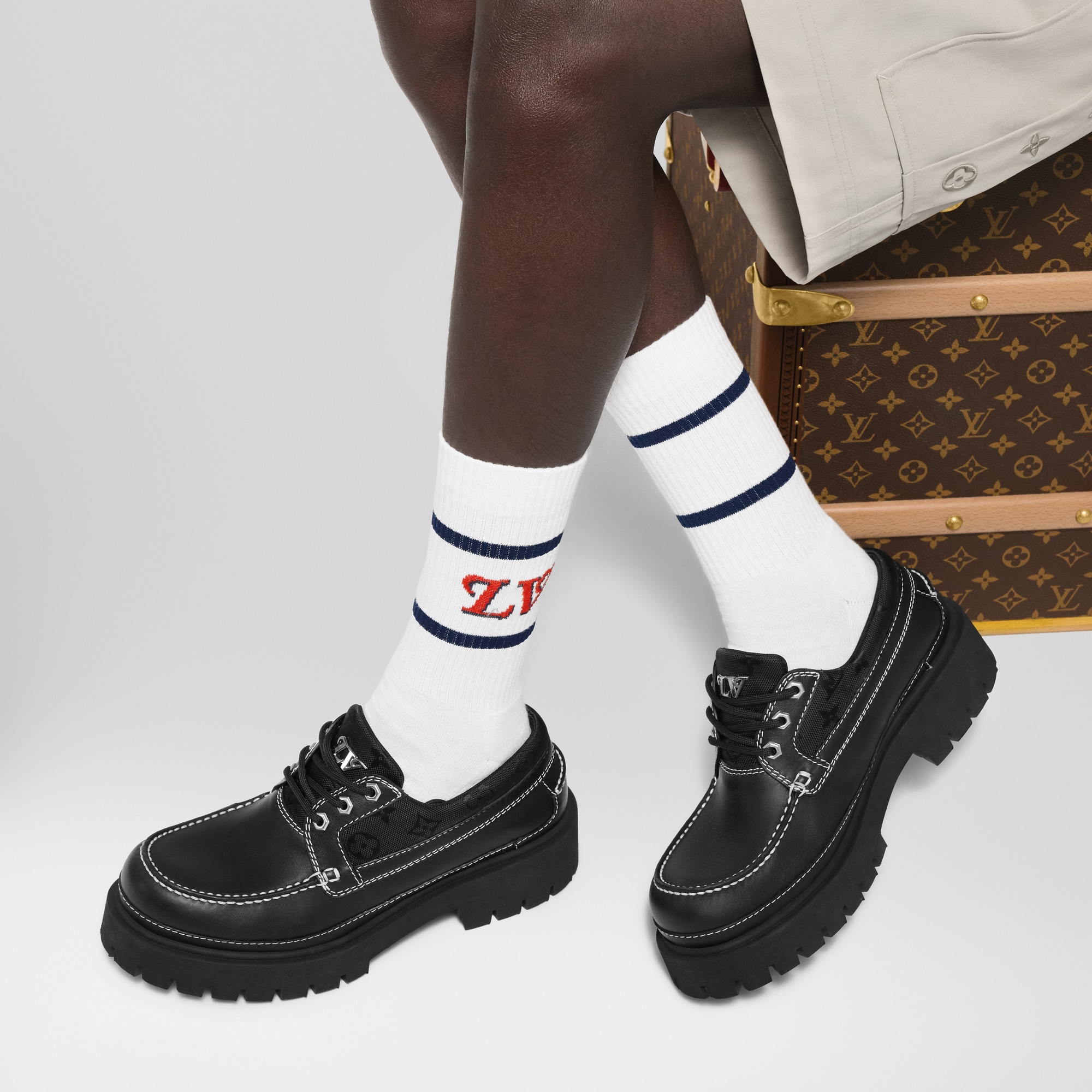LV Remix Segelschuh  Herren Schuhe Schnürschuhe und Schuhe mit Schließe | LOUIS VUITTON (Zoom)