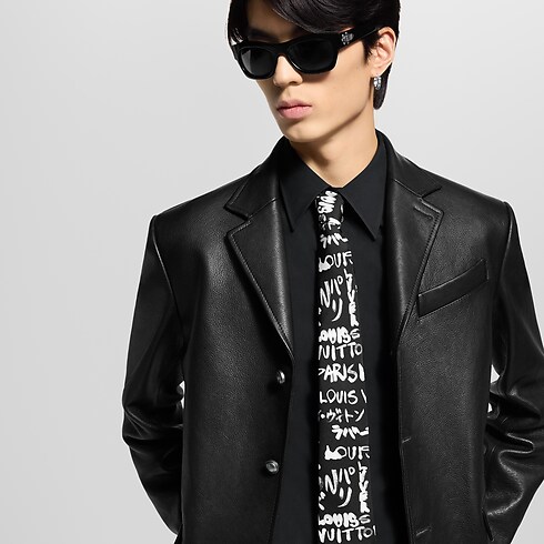 LV Scribble Krawatte S00 Herren Accessoires Krawatten und Einstecktücher | LOUIS VUITTON (Zoom)