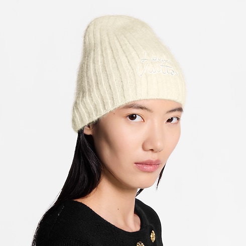 LV Script Beanie S00 Damen Accessoires Hüte & Mützen | LOUIS VUITTON (Zoom)