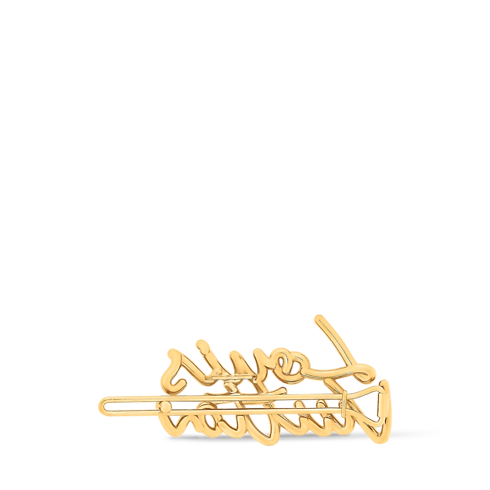 LV Script Haarklammer S00 Damen Accessoires Haar Accessoires | LOUIS VUITTON (Zoom)