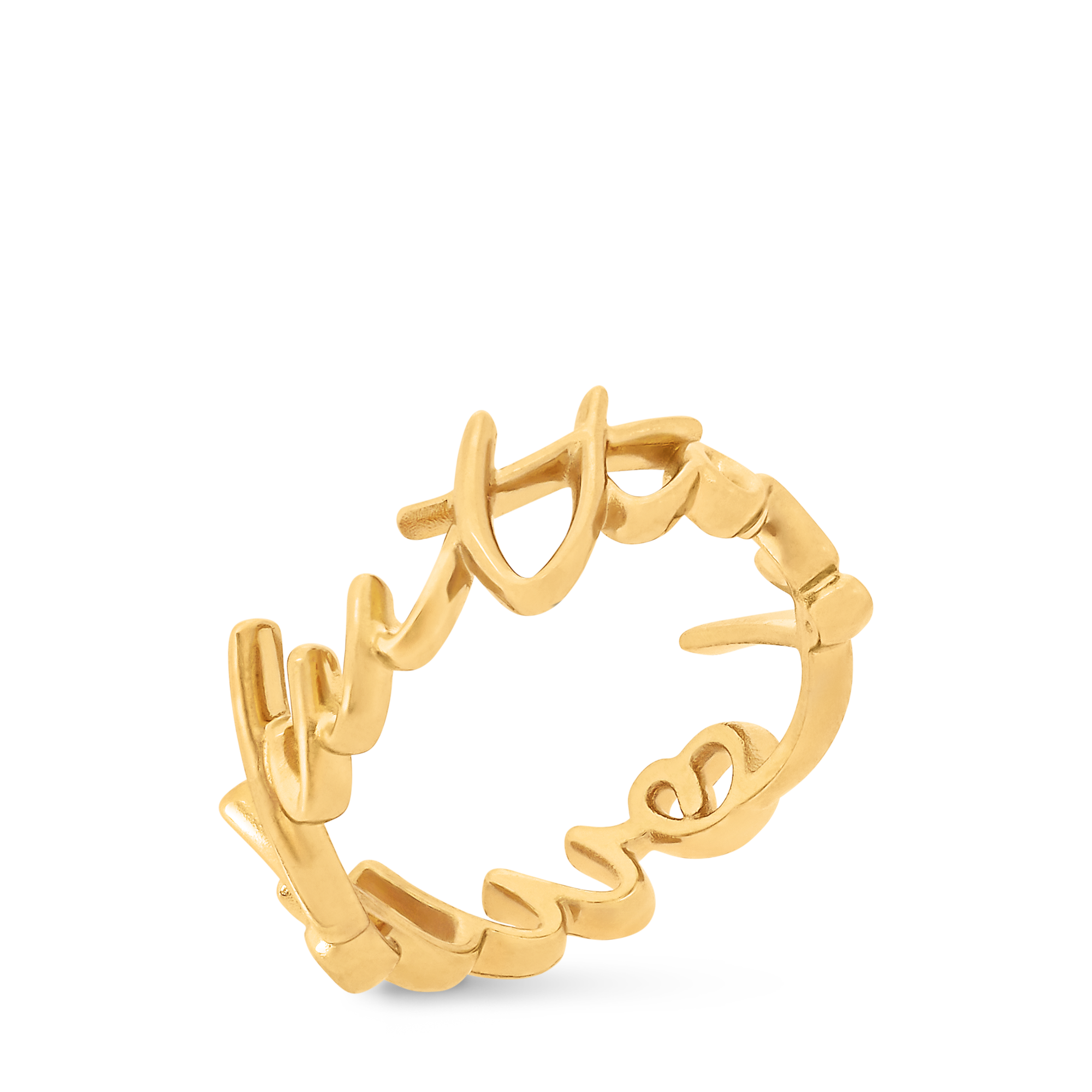 LV Script Ring S00 Damen Modeschmuck Ringe | LOUIS VUITTON (Zoom)