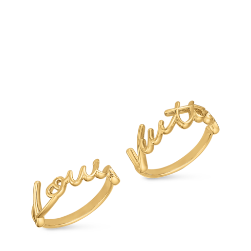LV Script Ring im Set S00 Damen Modeschmuck Ringe | LOUIS VUITTON (Zoom)