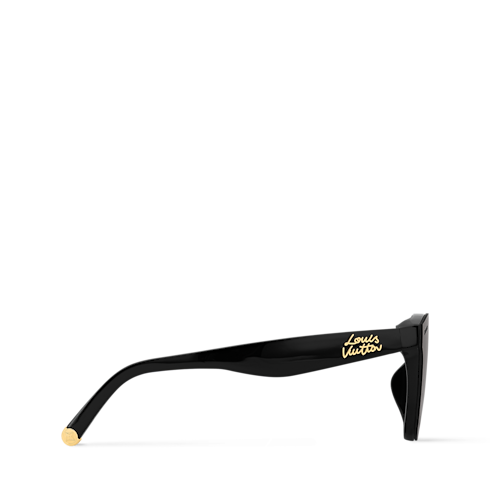 LV Script Square Sonnenbrille S00 Damen Accessoires Sonnenbrillen | LOUIS VUITTON (Zoom)