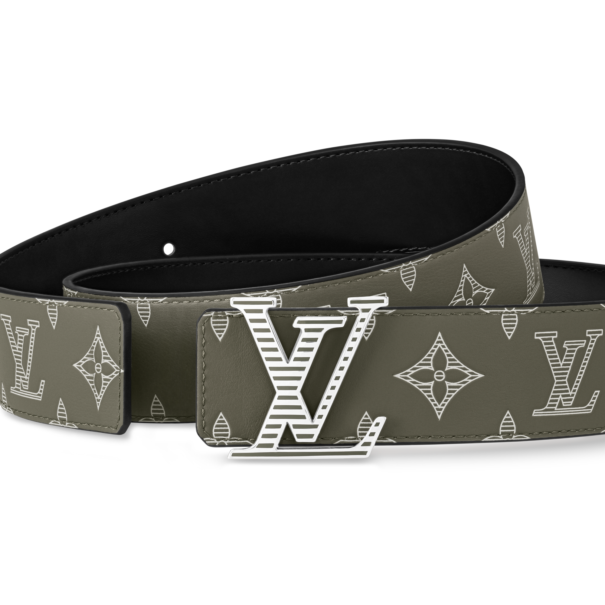 LV Shadow Wendegürtel 40 mm Monogram Shadow Herren Accessoires Gürtel | LOUIS VUITTON (Zoom)