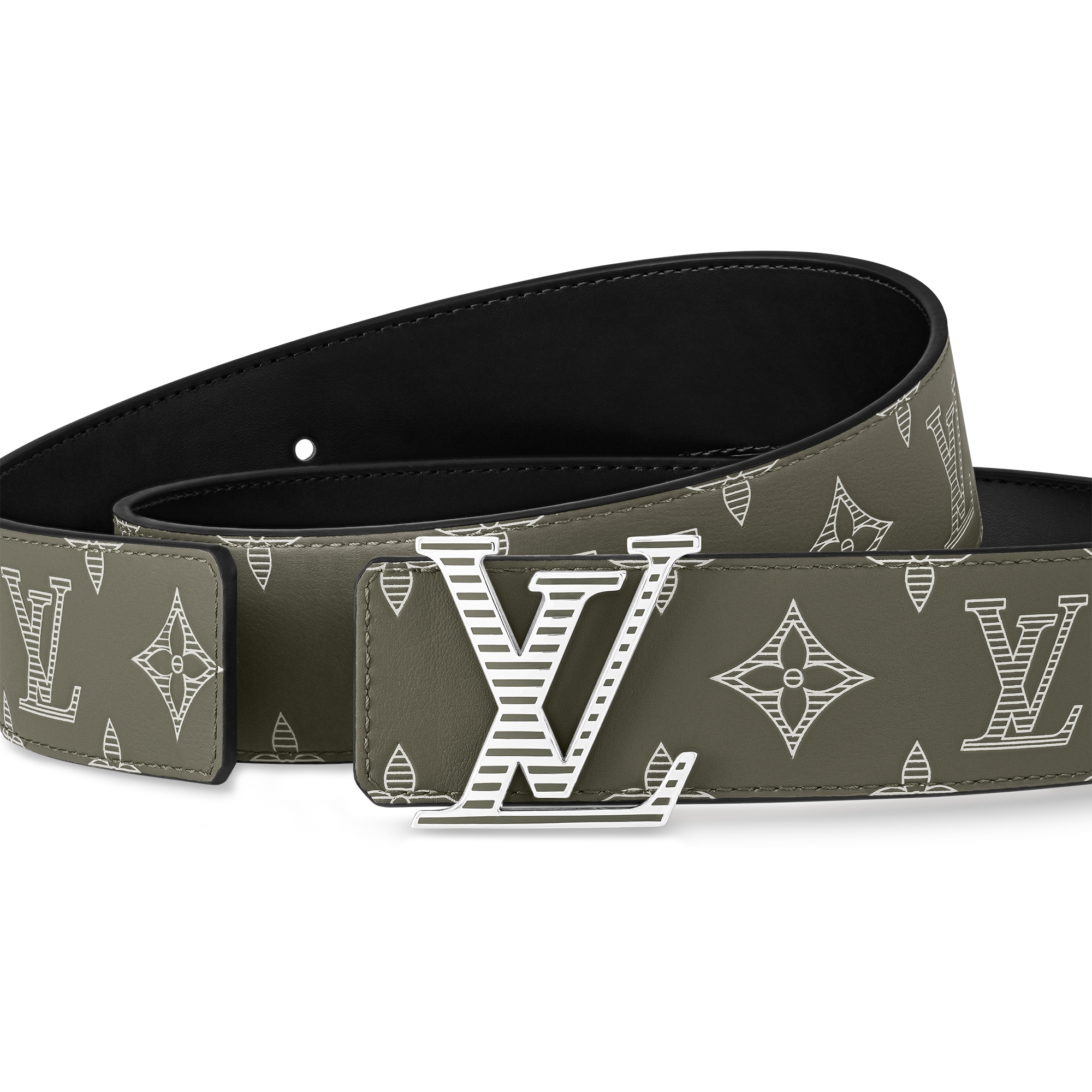 LV Shadow Wendegürtel 40 mm Monogram Shadow Herren Accessoires Gürtel | LOUIS VUITTON (Zoom)