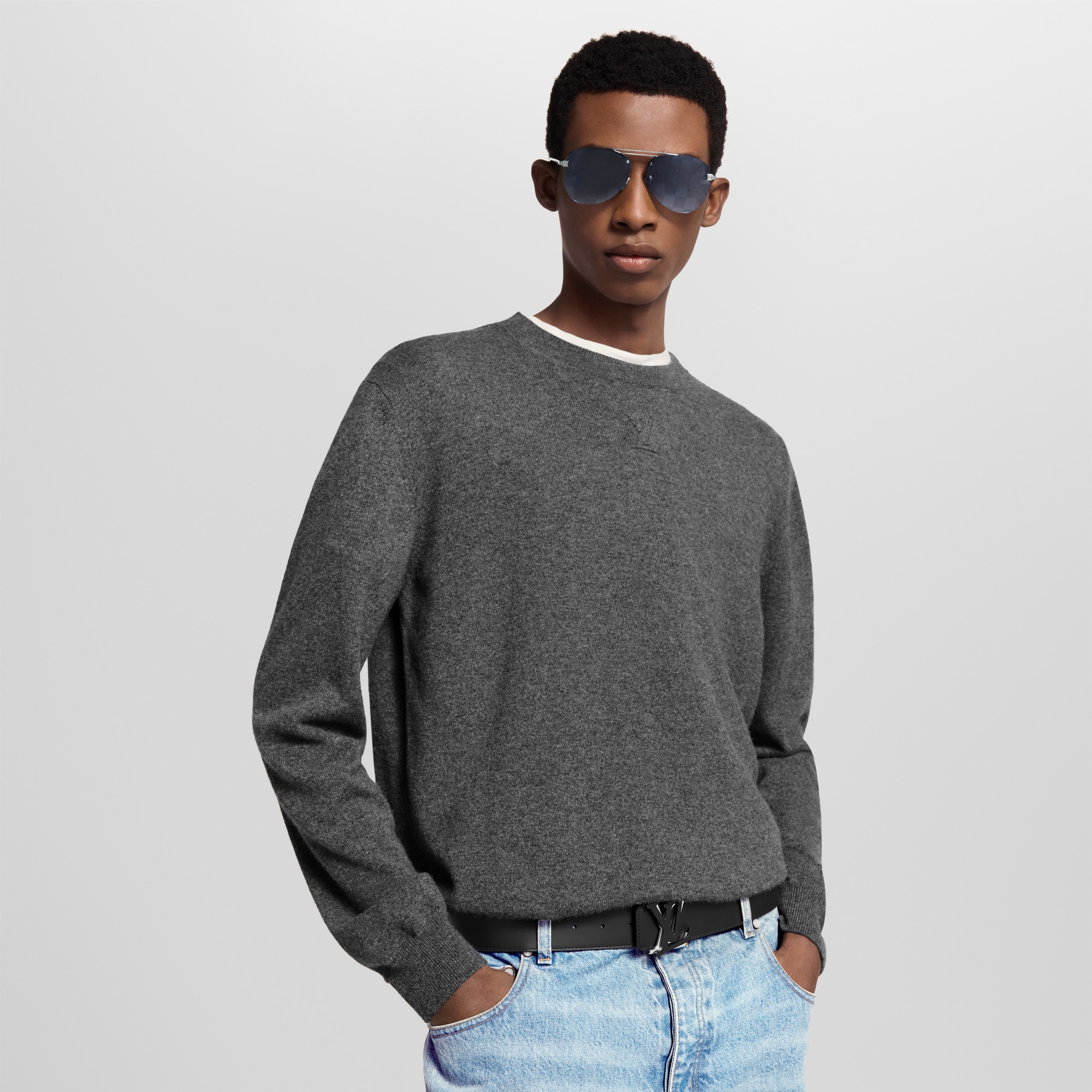 LV Shake Wendegürtel 40 mm Monogram Eclipse Canvas Herren Accessoires Gürtel | LOUIS VUITTON (Zoom)