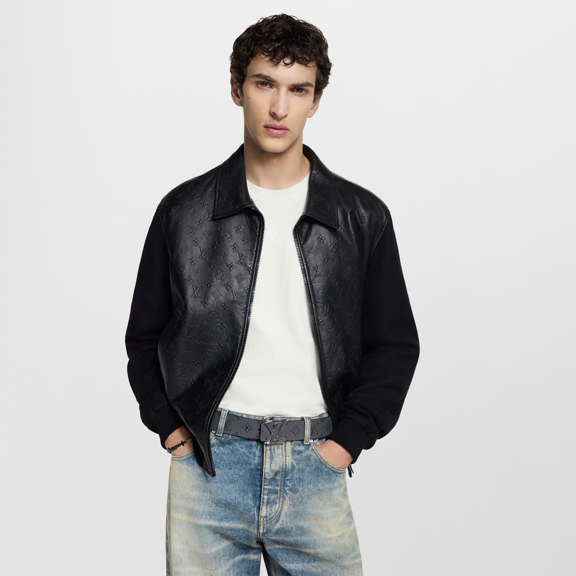 LV Shake Wendegürtel 40 mm Monogram Eclipse Reverse Herren Accessoires Gürtel | LOUIS VUITTON (Zoom)