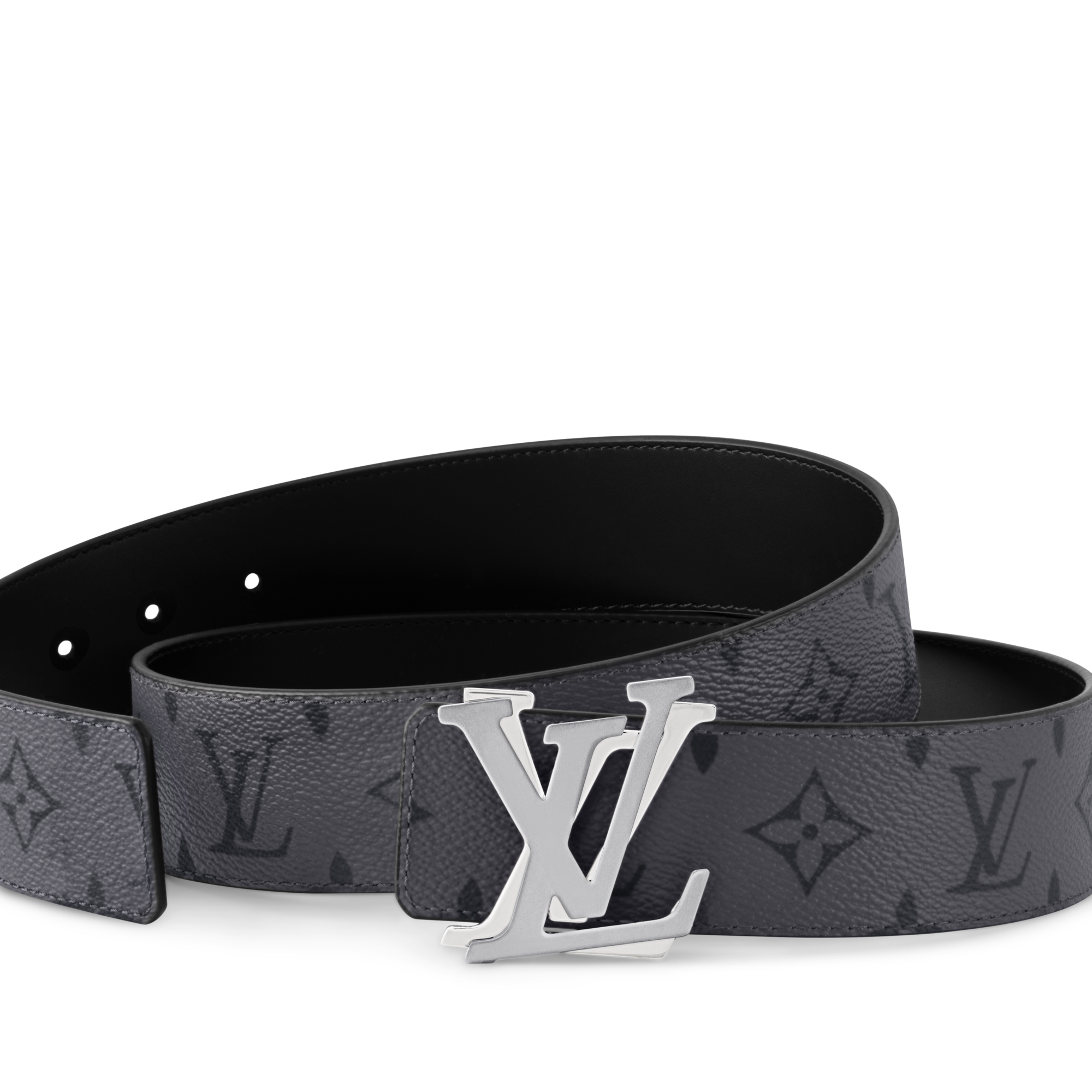LV Shake Wendegürtel 40 mm Monogram Eclipse Reverse Herren Accessoires Gürtel | LOUIS VUITTON (Zoom)