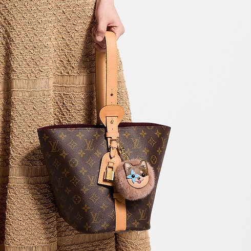 LV Shiba Pompon Taschenschmuck S00 Damen Accessoires Schlüsselanhänger und Taschenschmuck | LOUIS VUITTON (Zoom)