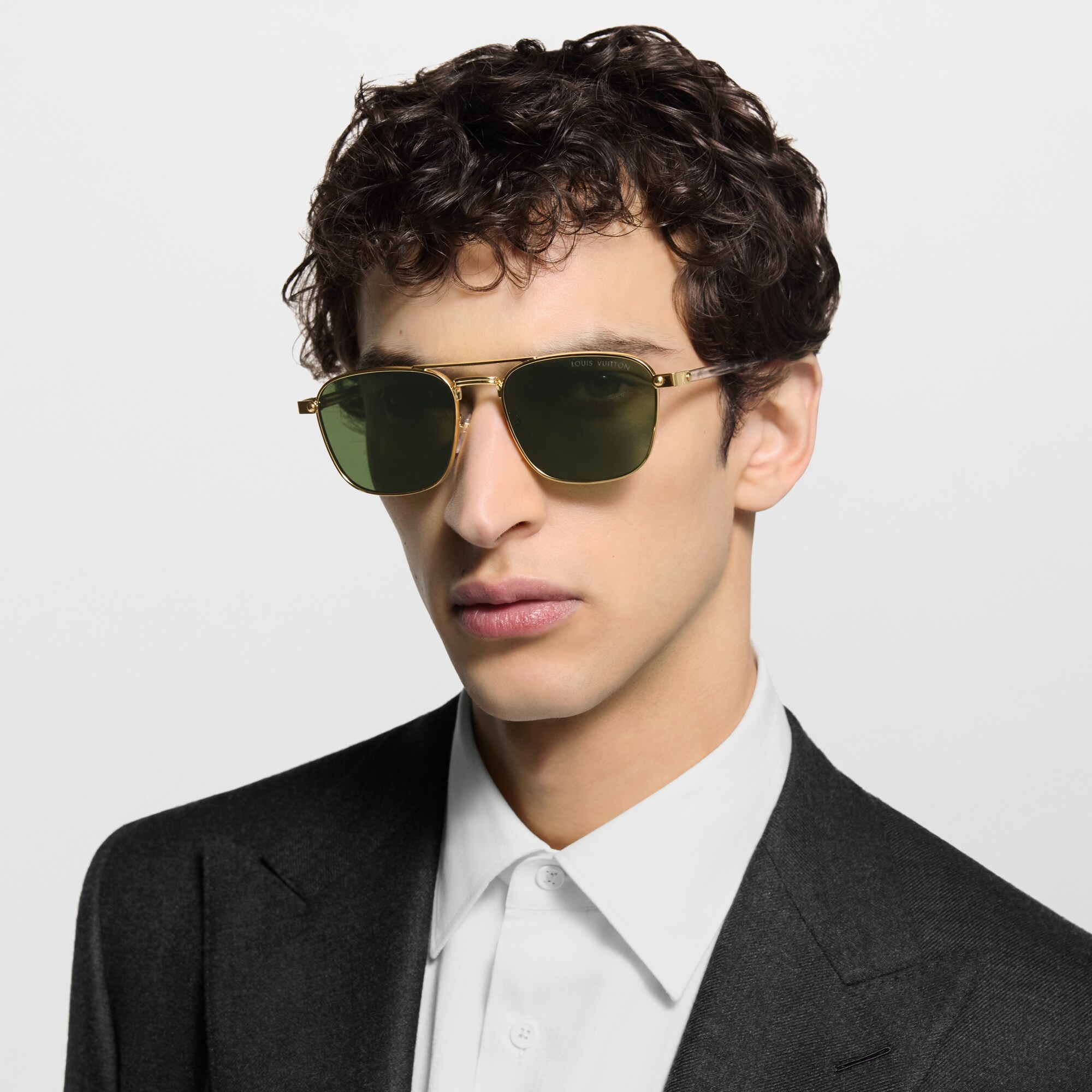 LV Signature Metal Square Sonnenbrille S00 Herren Accessoires Sonnenbrillen | LOUIS VUITTON (Zoom)