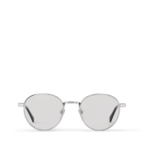 LV Signature Round Brille mit Blaulichtfilter S00 Herren Accessoires Sonnenbrillen | LOUIS VUITTON (Zoom)