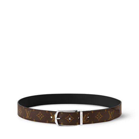 LV Slender Wendegürtel 35 mm Monogram Canvas Herren Accessoires Gürtel | LOUIS VUITTON (Zoom)
