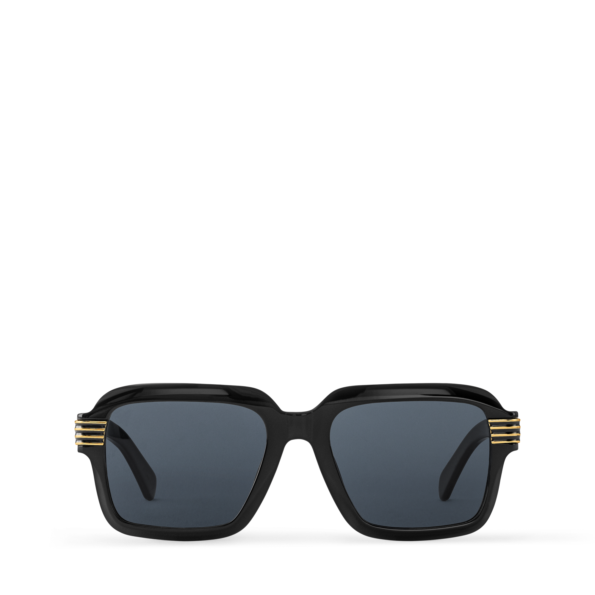 LV Slide Large Square Round Sonnenbrille S00 Herren Accessoires Sonnenbrillen | LOUIS VUITTON (Zoom)