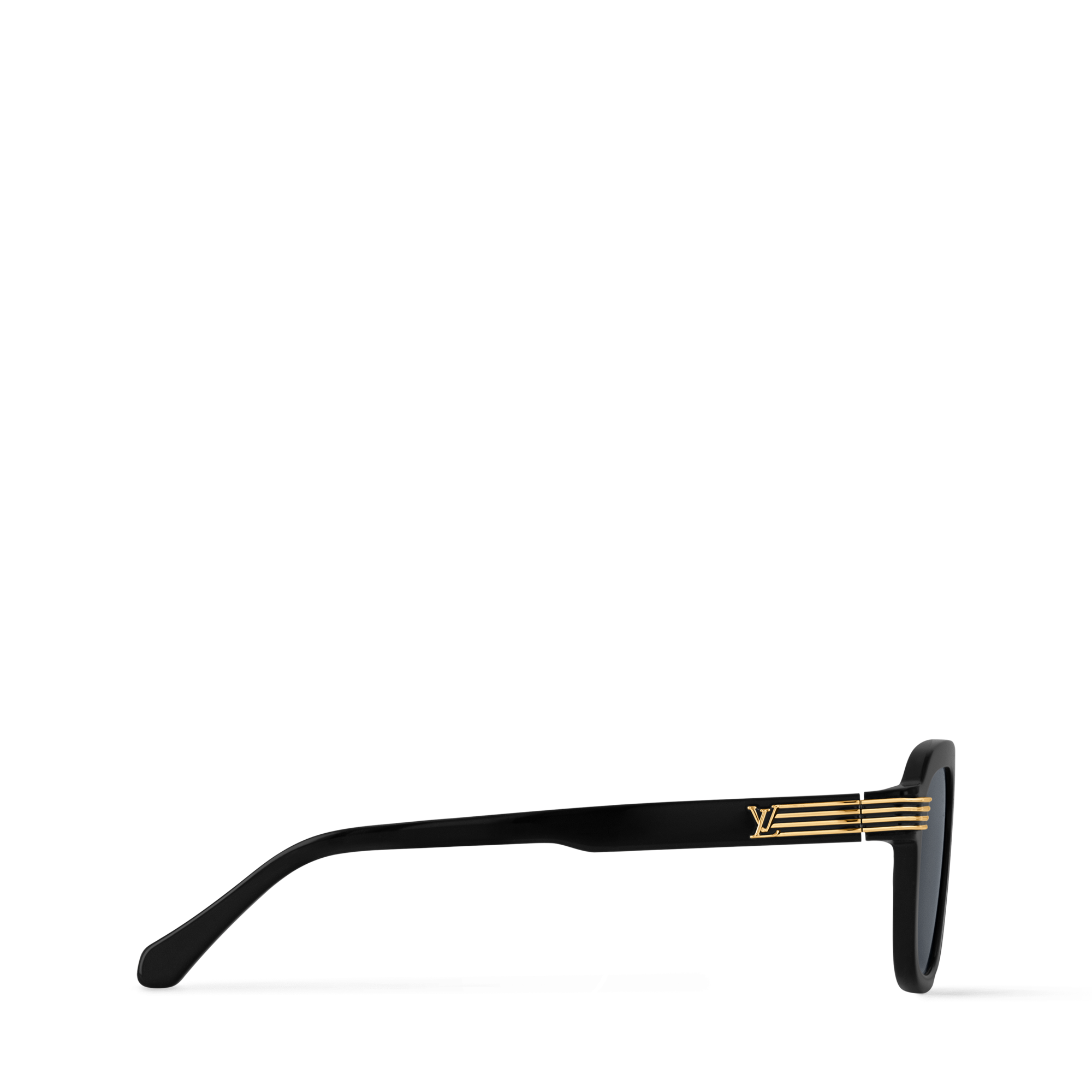 LV Slide Square Round Sonnenbrille S00 Herren Accessoires Sonnenbrillen | LOUIS VUITTON (Zoom)