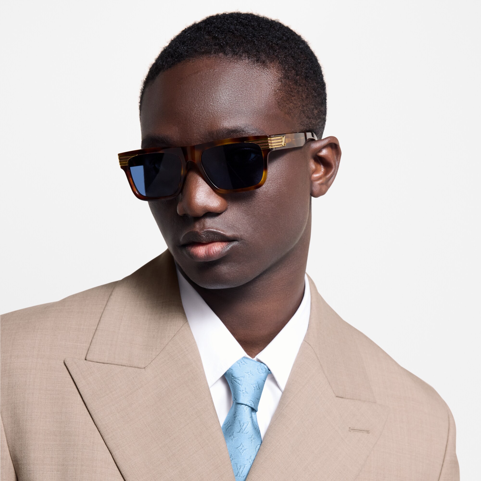 LV Slide Square Sonnenbrille S00 Herren Accessoires Sonnenbrillen | LOUIS VUITTON (Zoom)