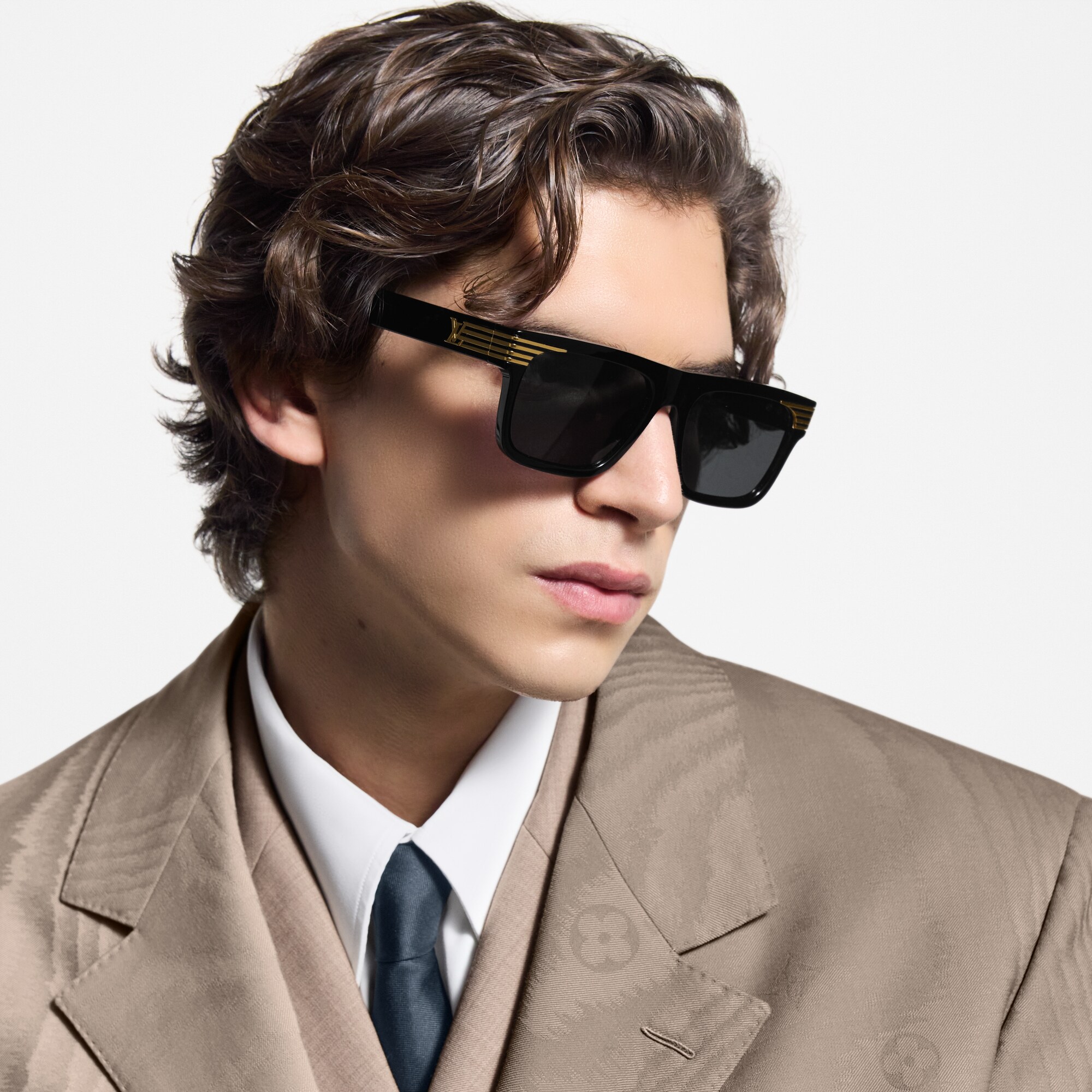 LV Slide Square Sonnenbrille S00 Herren Accessoires Sonnenbrillen | LOUIS VUITTON (Zoom)