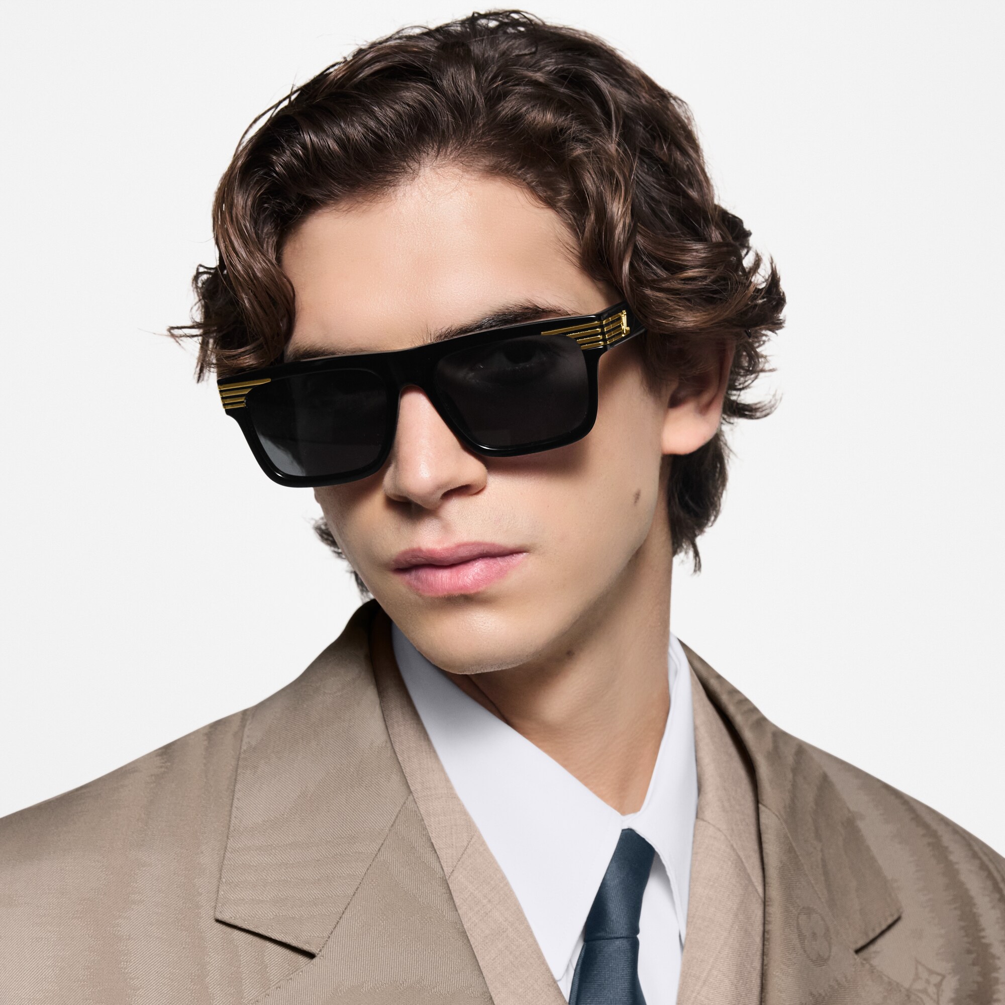 LV Slide Square Sonnenbrille S00 Herren Accessoires Sonnenbrillen | LOUIS VUITTON (Zoom)