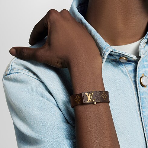 LV Slim Armband Monogram Canvas Herren Modeschmuck Armbänder | LOUIS VUITTON (Zoom)